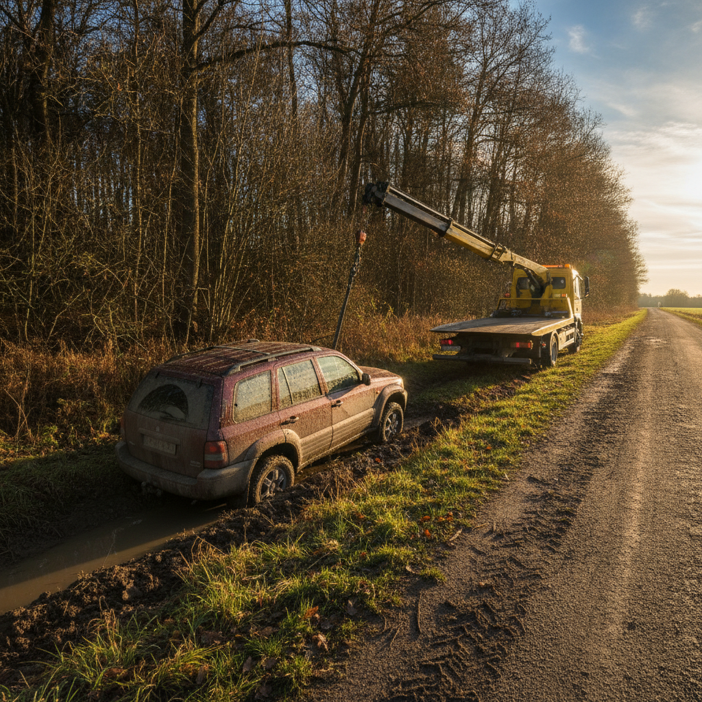 Vehicle Recovery  -  no people or no text