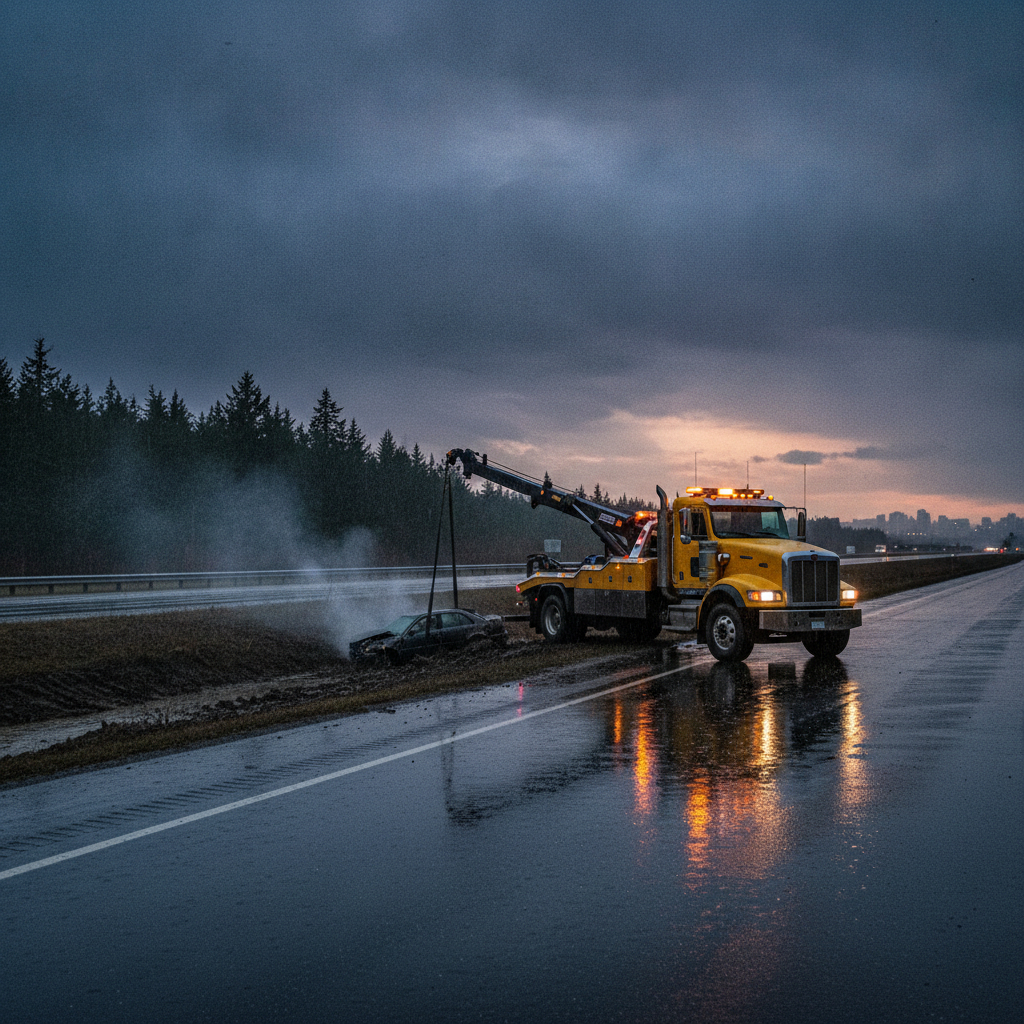 Emergency Towing -  no people or no text