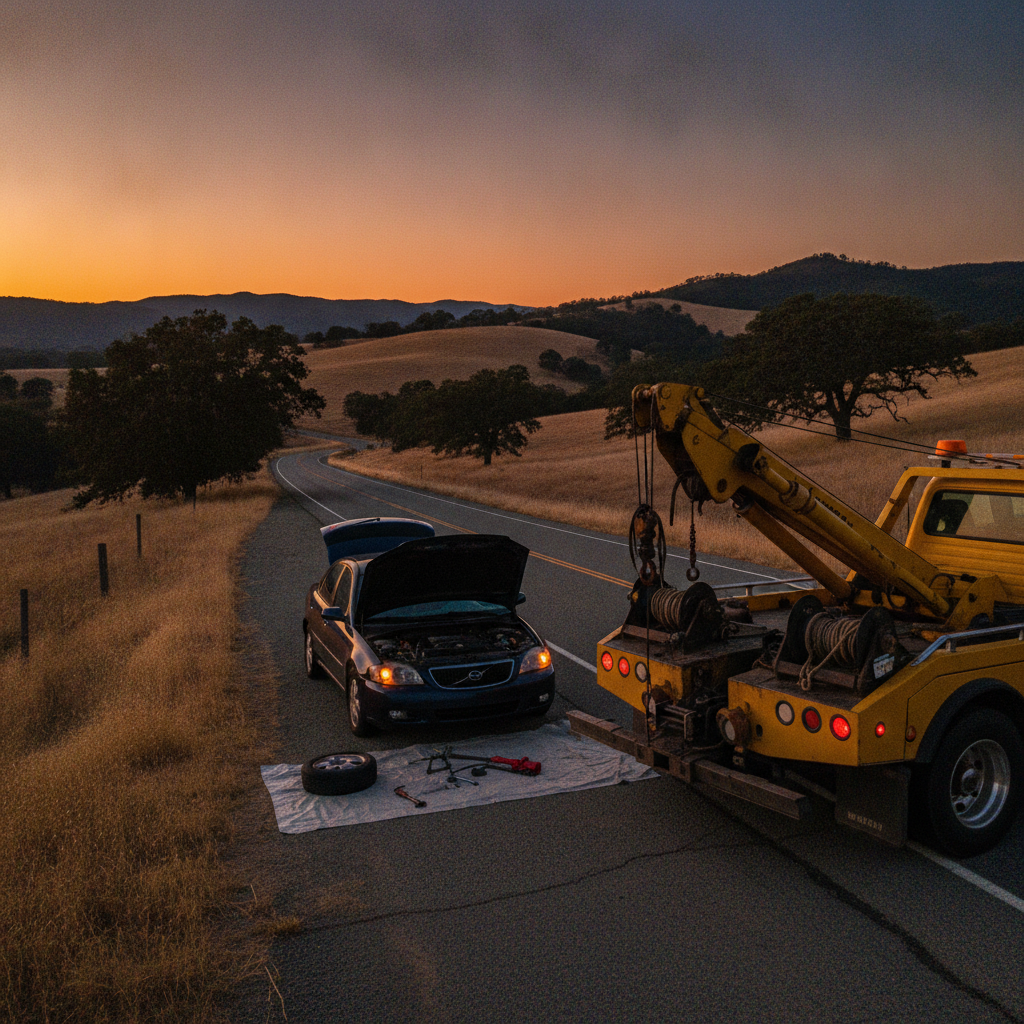 Roadside Assistance -  no people or no text