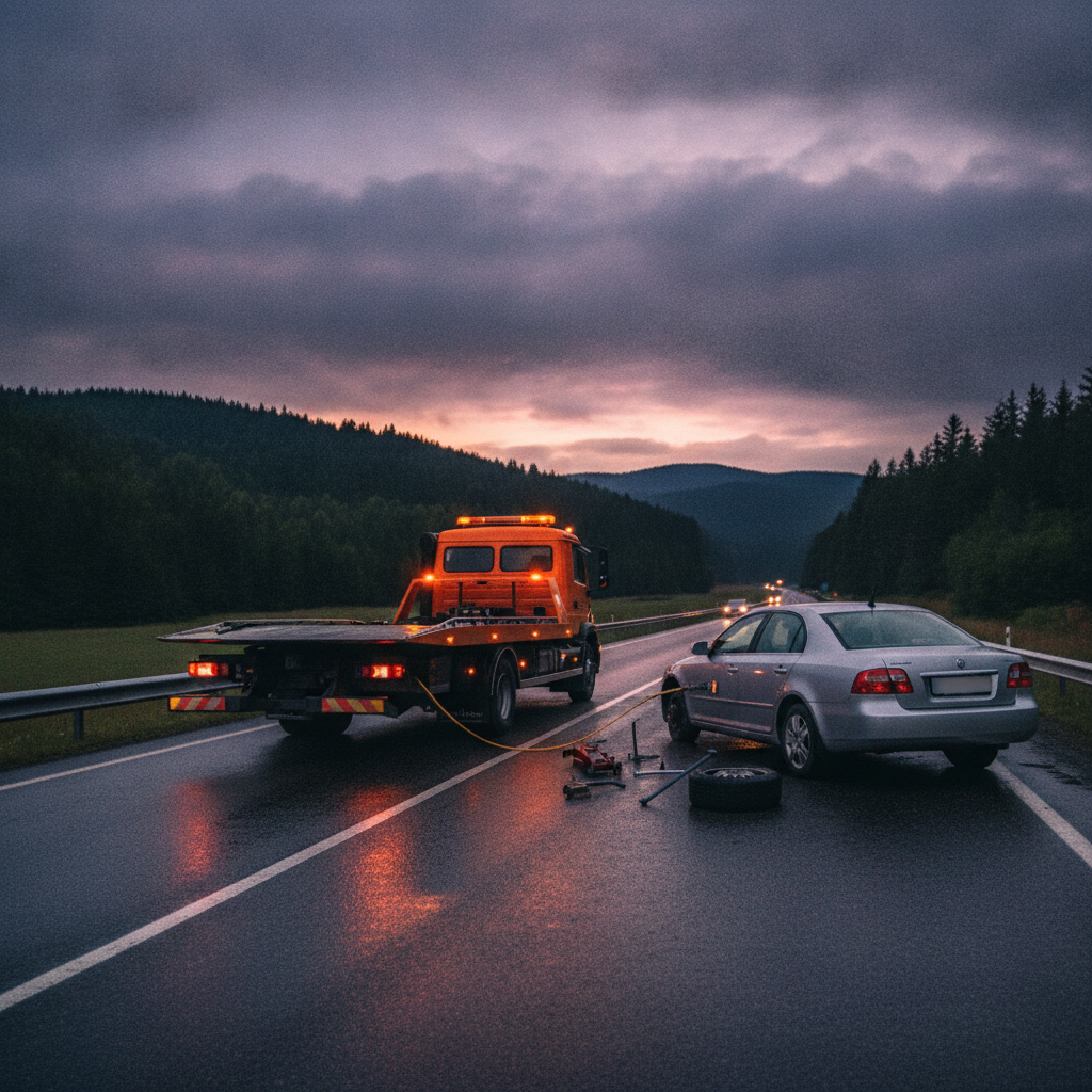 Roadside Assistance -  no people or no text