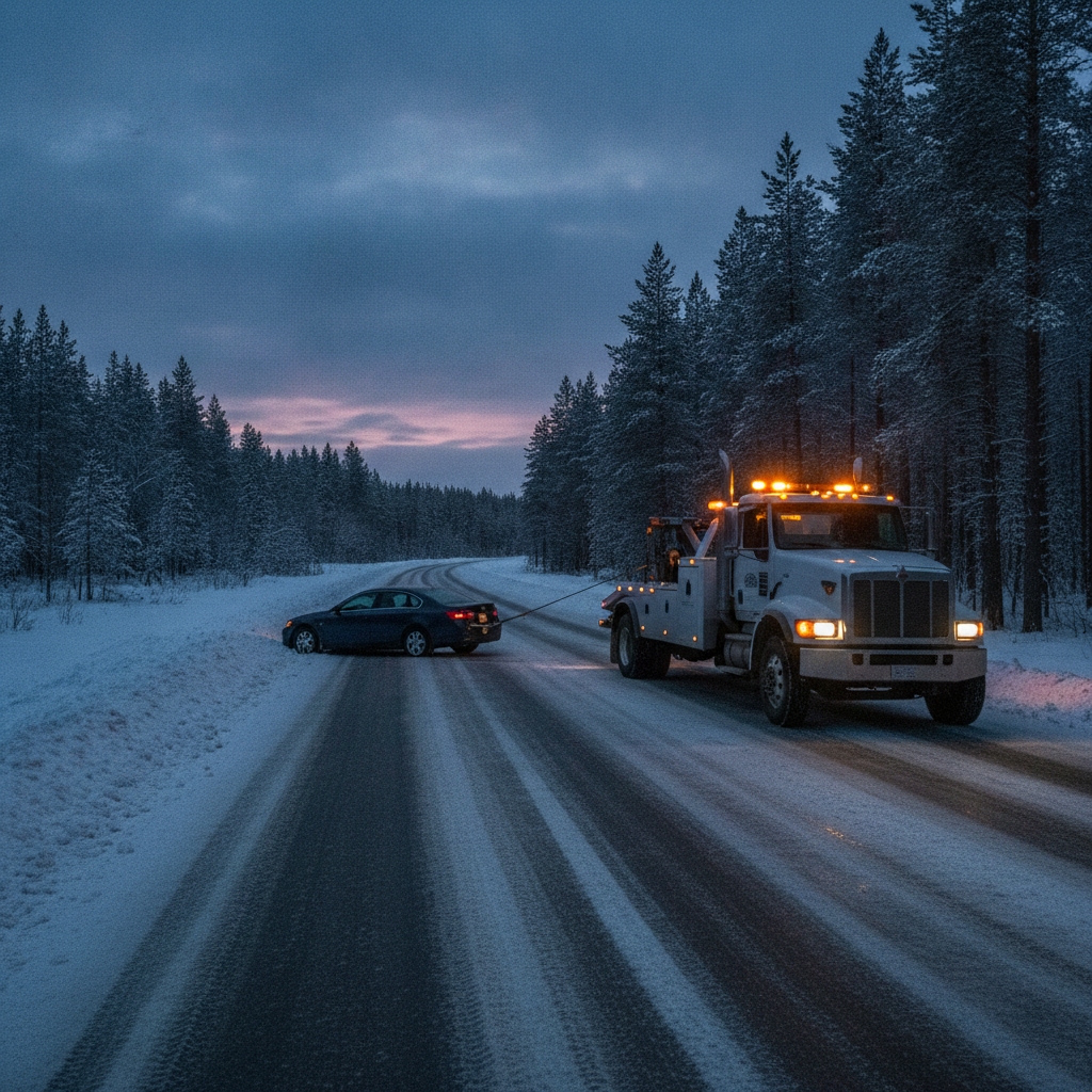 Emergency Towing -  no people or no text
